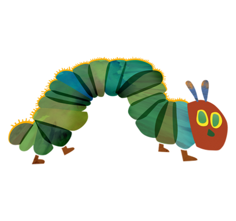 乙烯基地毯 儿童 饱食的鲁佩 - TenStickers