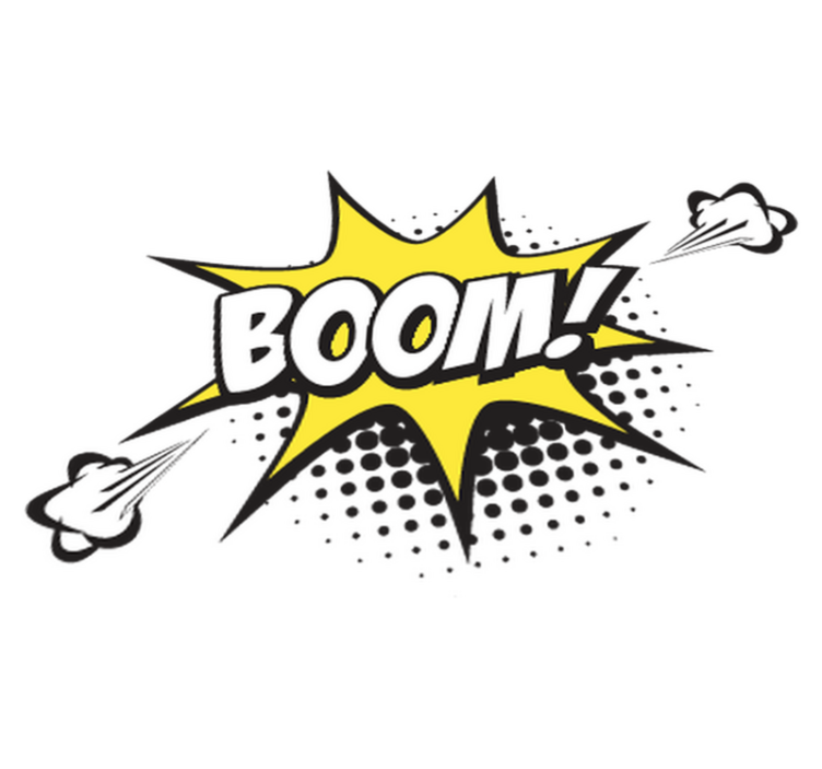 乙烯基地毯 儿童 嘭嘭声效果 - TenStickers