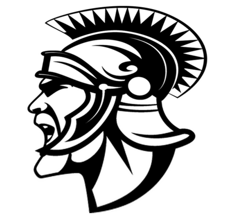 卧室乙烯基地毯，百夫长系列 - TenStickers