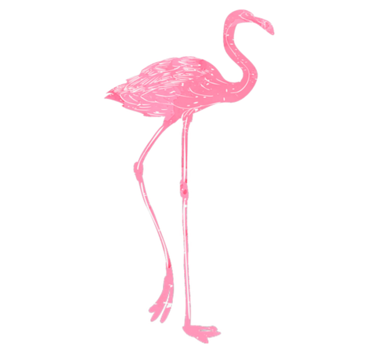 卧室乙烯基地毯水彩弗拉门戈 - TenStickers