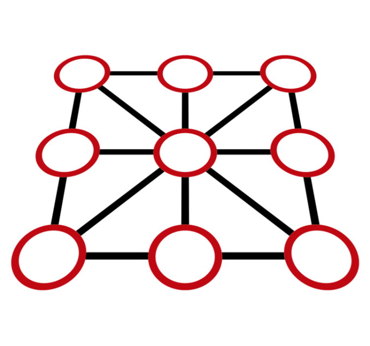 乙烯基地毯游戏三连棋 - TenStickers