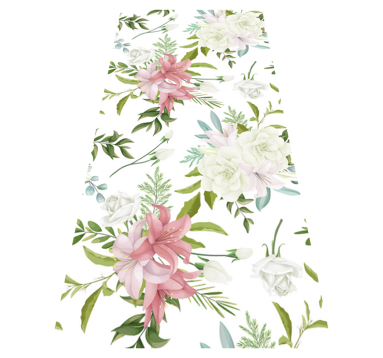 乙烯基厨房地毯简约现实花园 - TenStickers