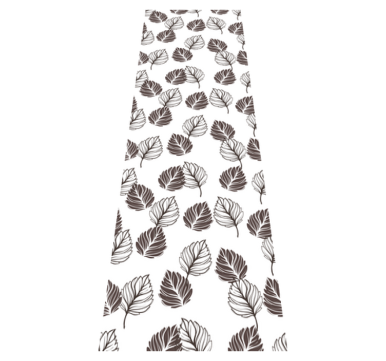 乙烯基厨房地毯灰色亲族图案 - TenStickers