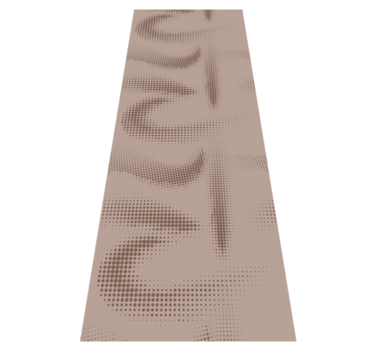 卧室乙烯基地毯采用斯堪的纳维亚设计点状图案 - TenStickers