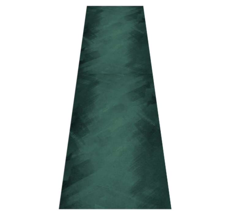 卧室乙烯基地毯，乡村绿色复古设计 - TenStickers