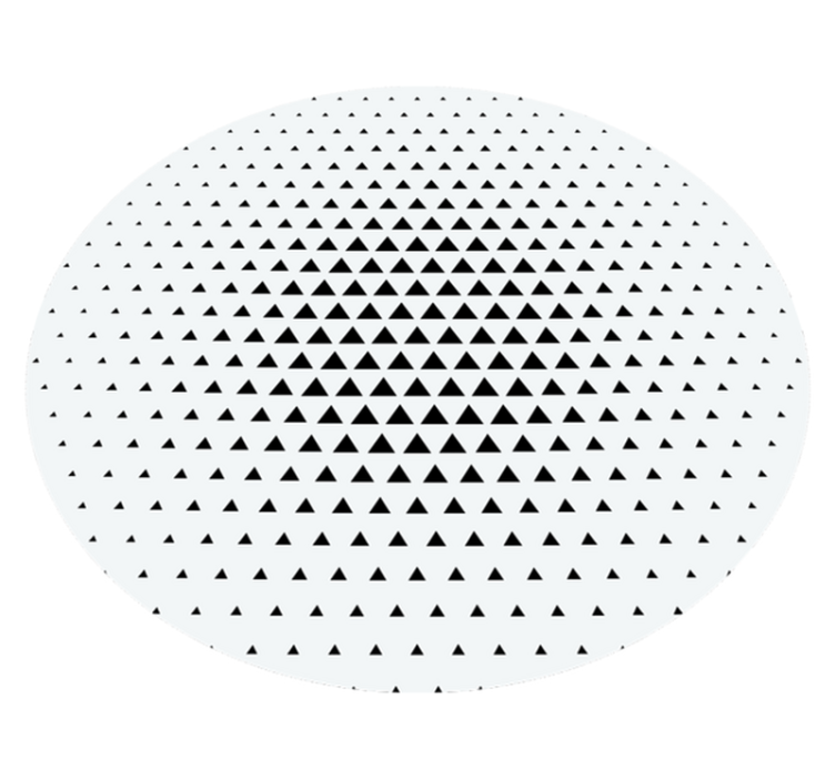 乙烯基地毯几何 几何三角形 - TenStickers