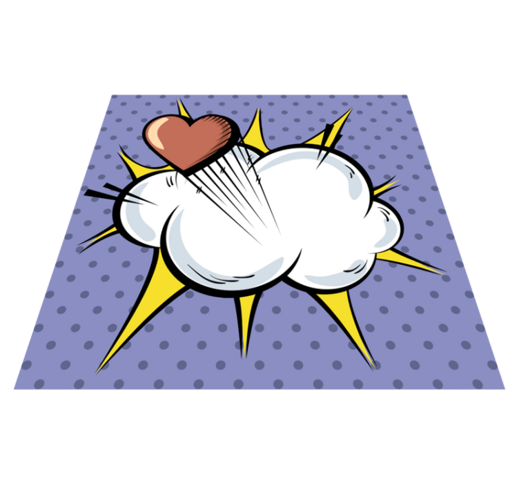 乙烯基地毯游戏 波普艺术爆炸 - TenStickers