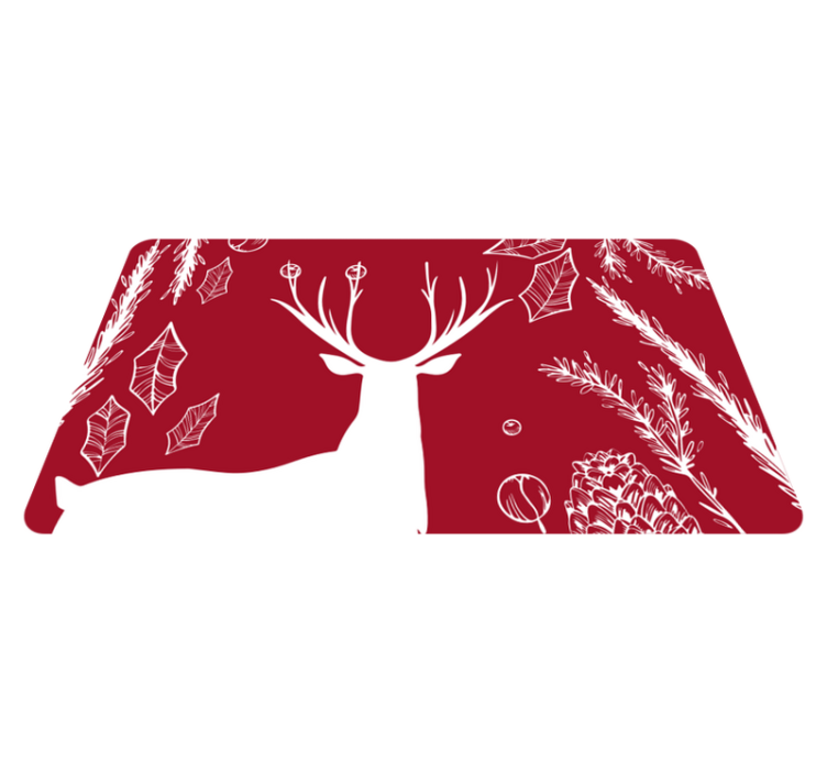 乙烯基地毯动物 受自然启发的插图 - TenStickers