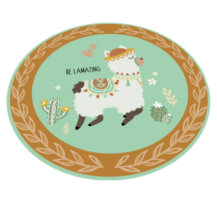 乙烯基地毯动物 太棒了 - TenStickers