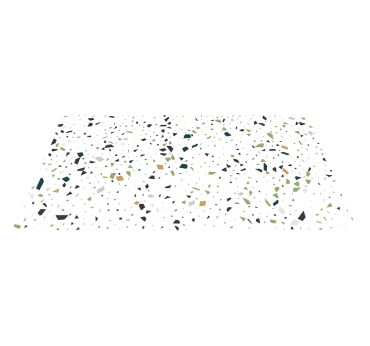 乙烯基地毯浴室 水磨石飞溅 - TenStickers