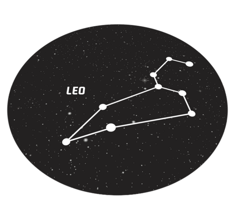 乙烯基地毯星星 星座天文学 - TenStickers