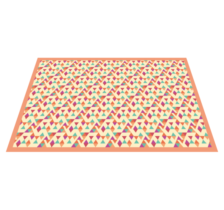 乙烯基地毯镶嵌 马赛克图案跑道 - TenStickers