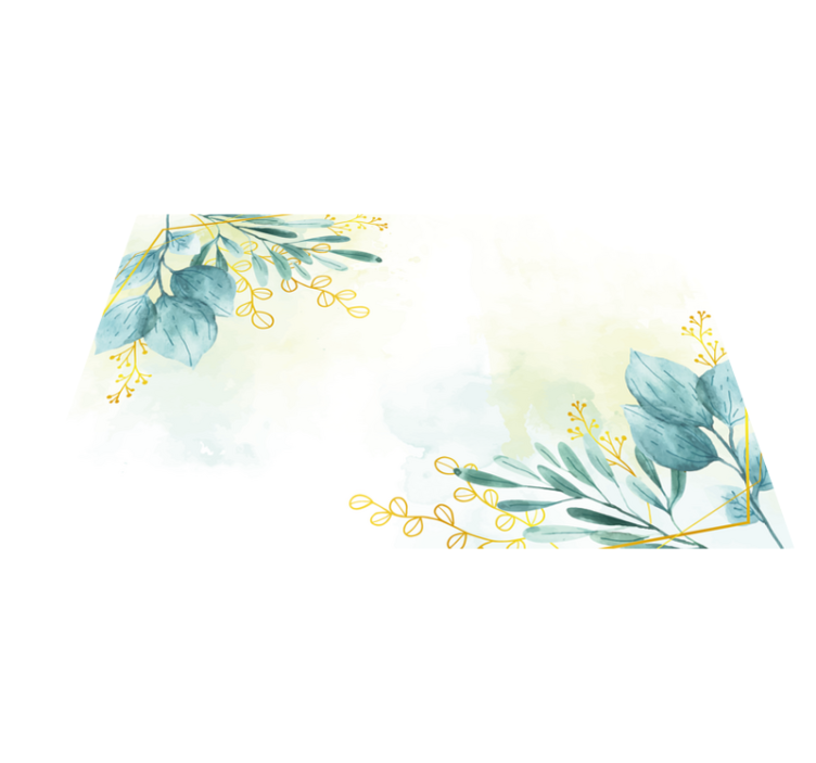 客厅碎花地毯碎花地毯 - TenStickers