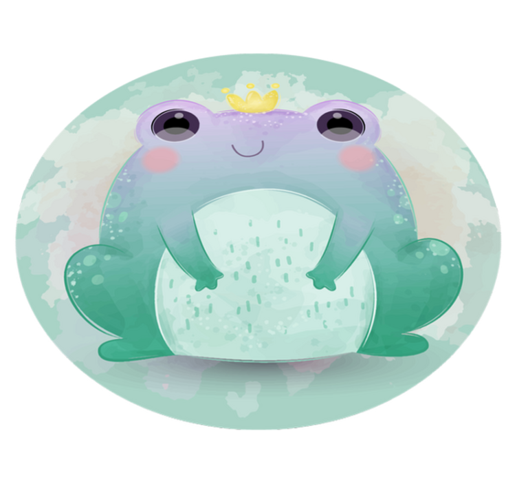 乙烯基地毯 卡通水生朋友 - TenStickers