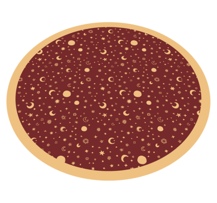 乙烯基地毯托儿所 天体游乐区 - TenStickers