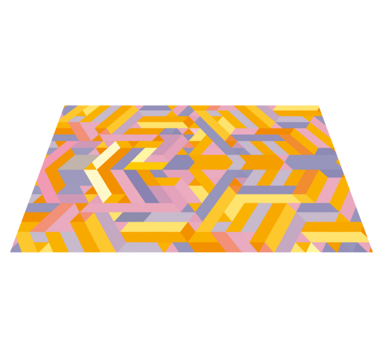 彩色水泥石材地砖 - TenStickers