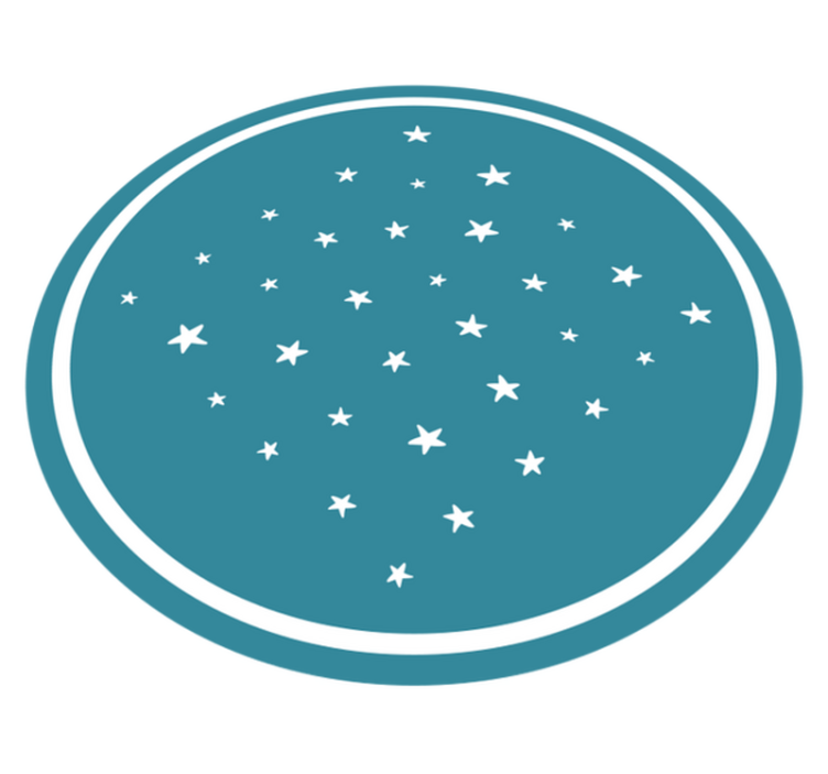 乙烯基地毯星星 恒星主题 - TenStickers