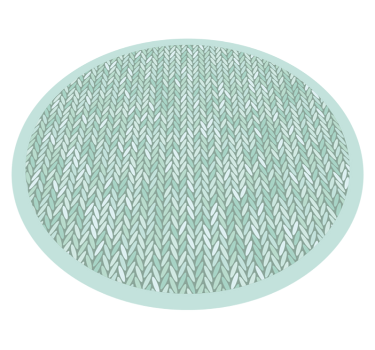 乙烯基地毯条纹 扭曲的条纹图案 - TenStickers