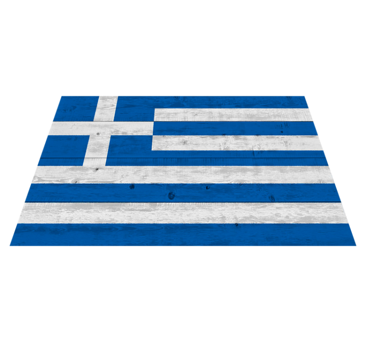 乙烯基地毯质地 条纹木质地 - TenStickers