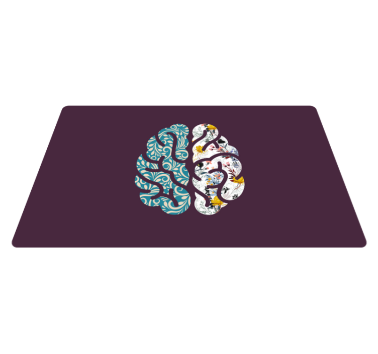 乙烯基花草地毯 植物阴阳 - TenStickers