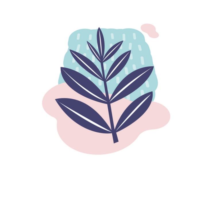 乙烯基地毯特性适合aquarella雨林植物 - TenStickers