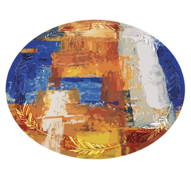 极简主义抽象色彩融合 - TenStickers