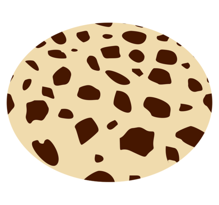 乙烯基地毯动物印花斑点温暖感 - TenStickers