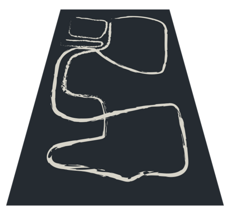 极简主义抽象线条图案设计 - TenStickers