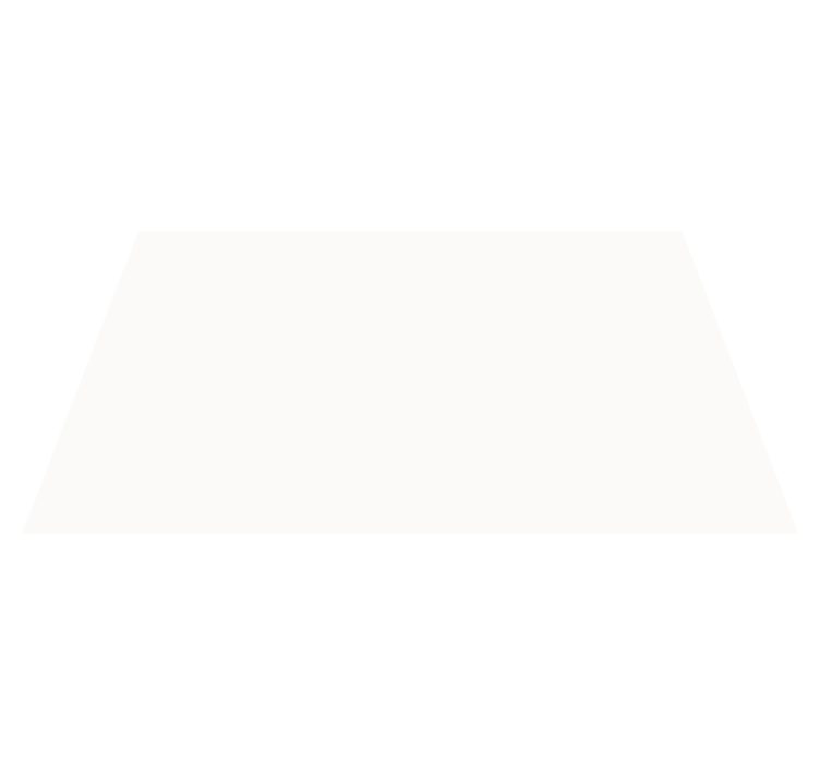 白色矩形现代地毯 - TenStickers