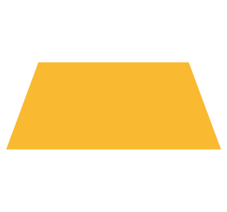 卧室乙烯基地毯阳光明媚的黄色调 - TenStickers