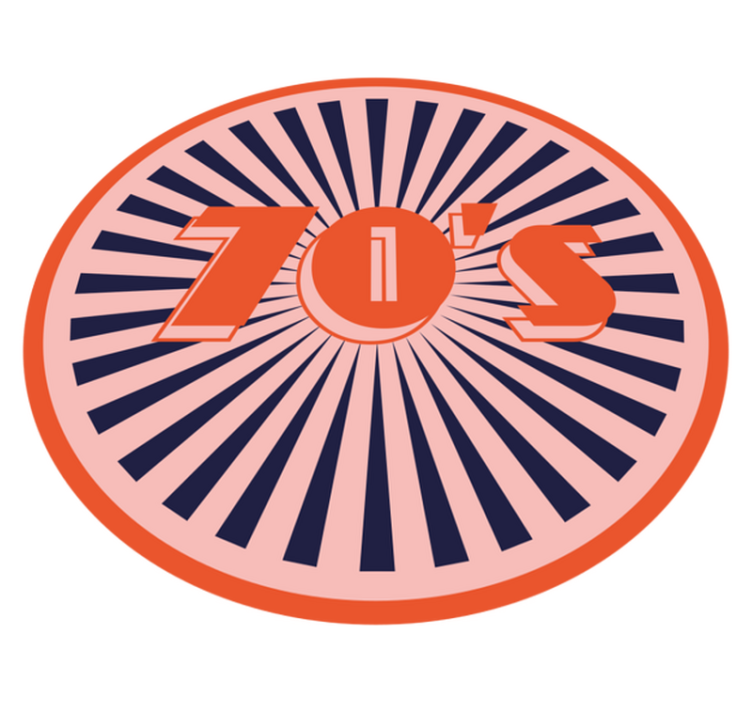 乙烯基复古地毯展现70年代复古风情 - TenStickers