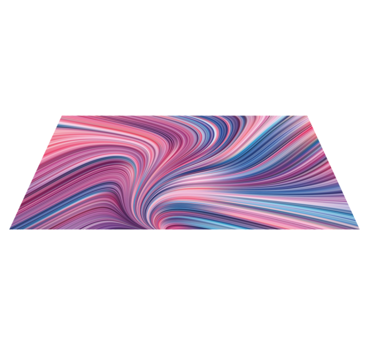 乙烯基地毯扭曲色调流动 - TenStickers