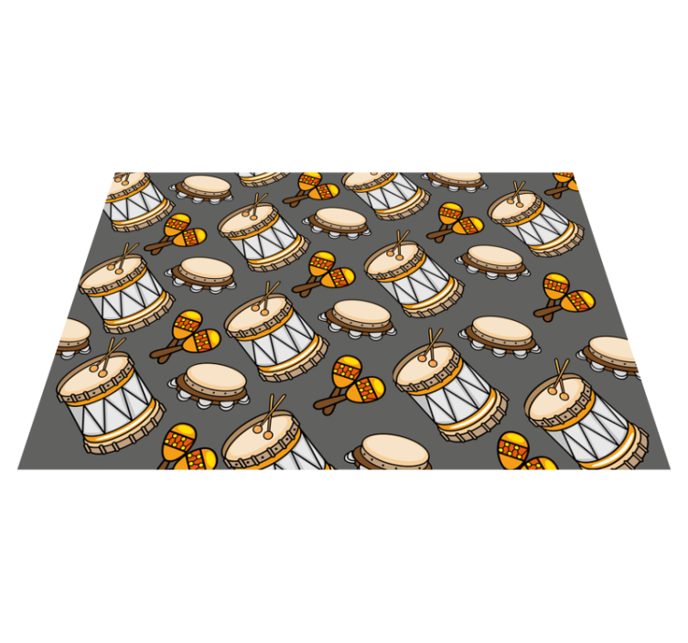 乙烯基地毯音乐乐器系列 - TenStickers