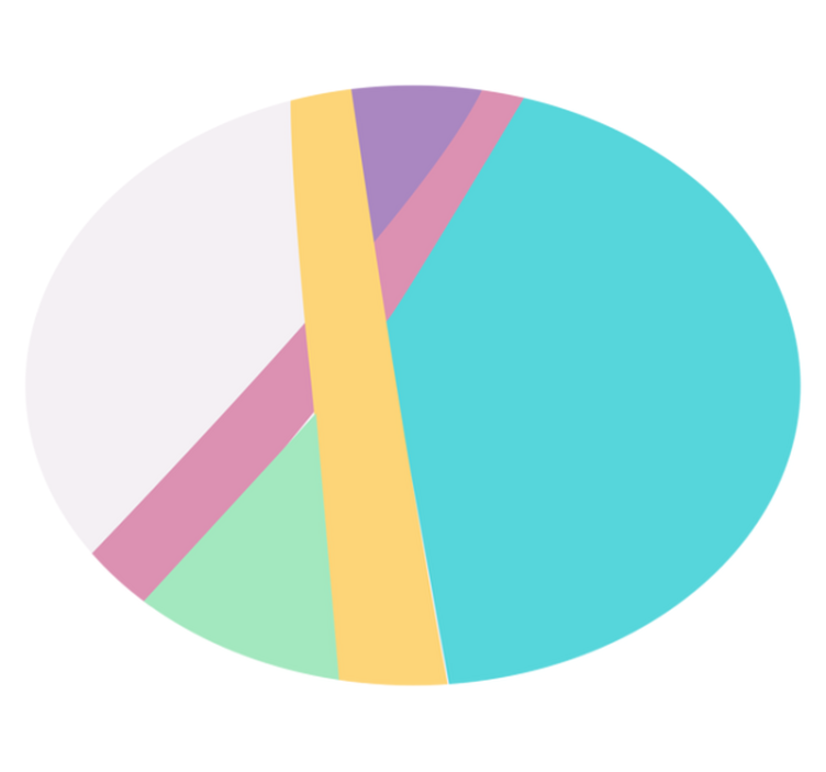 极简主义大胆色块设计 - TenStickers