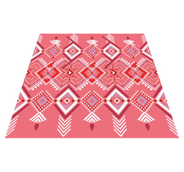 民族乙烯基地毯部落图案马赛克 - TenStickers