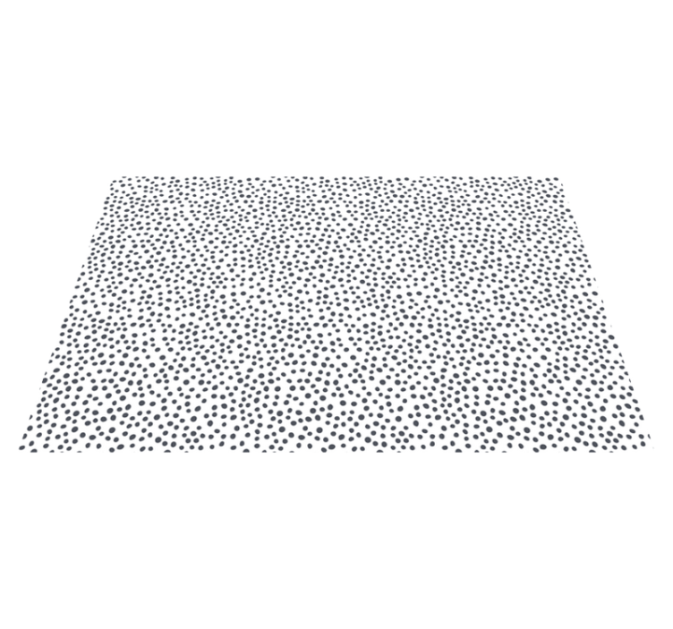 乙烯基地毯黑点图案设计 - TenStickers