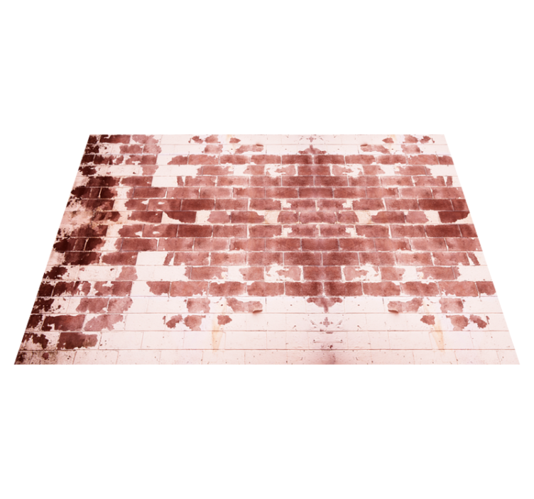 乙烯基地毯 石头效果 乡村砖块图案 - TenStickers