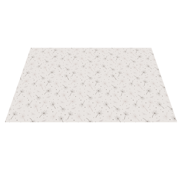 乙烯基花草地毯 蒲公英图案 - TenStickers