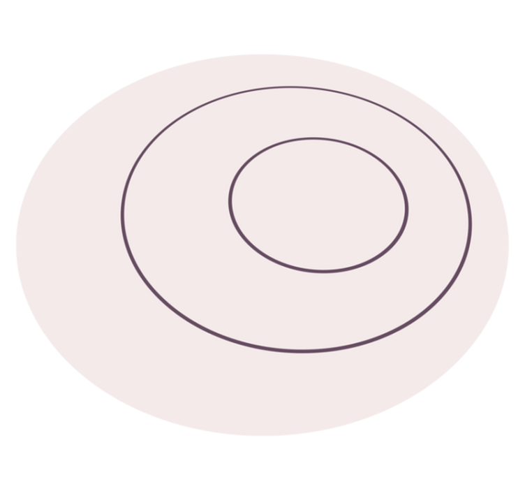 极简主义 极简主义圆形设计 - TenStickers