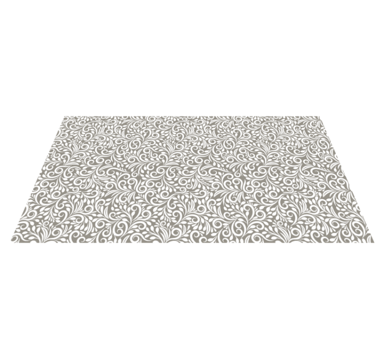 乙烯基厨房地毯 ruskin灰色图案 - TenStickers