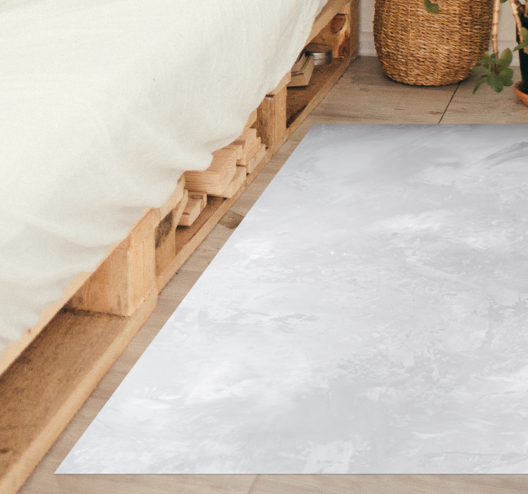 浅灰色混凝土石材乙烯基地毯 - TenStickers