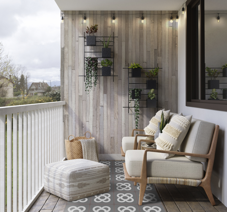 乙烯基地毯镶嵌 巴塞罗那的“潘诺特”楼层 - TenStickers