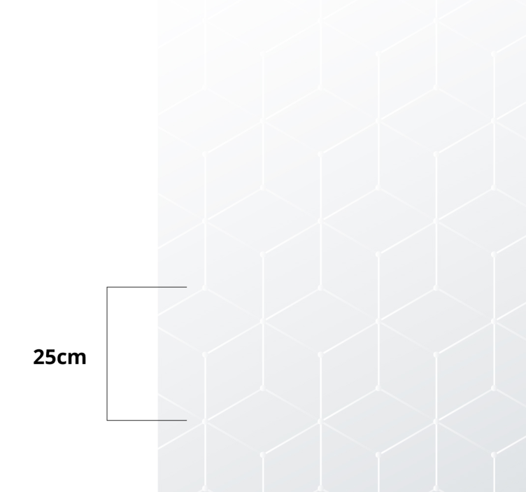 乙烯基地毯 几何图案表面 - TenStickers