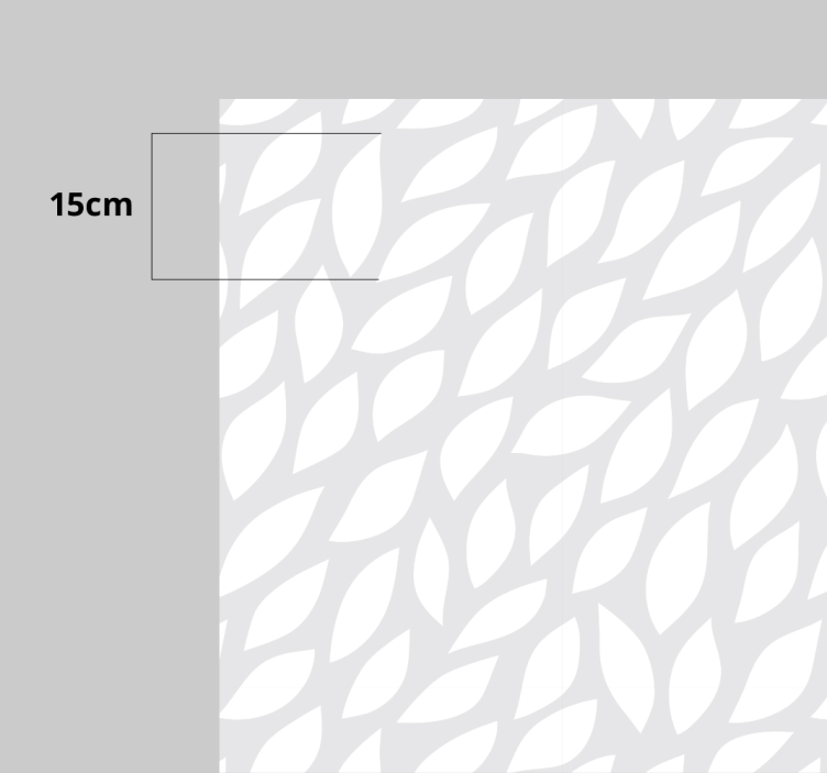 乙烯基厨房地毯几何阴影图案 - TenStickers