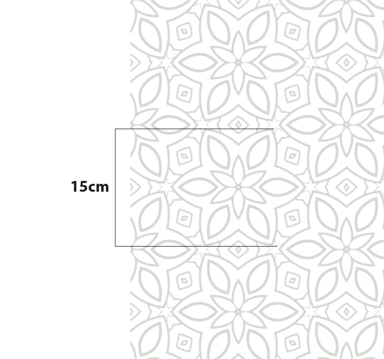 乙烯基厨房地毯 厨房对称 - TenStickers