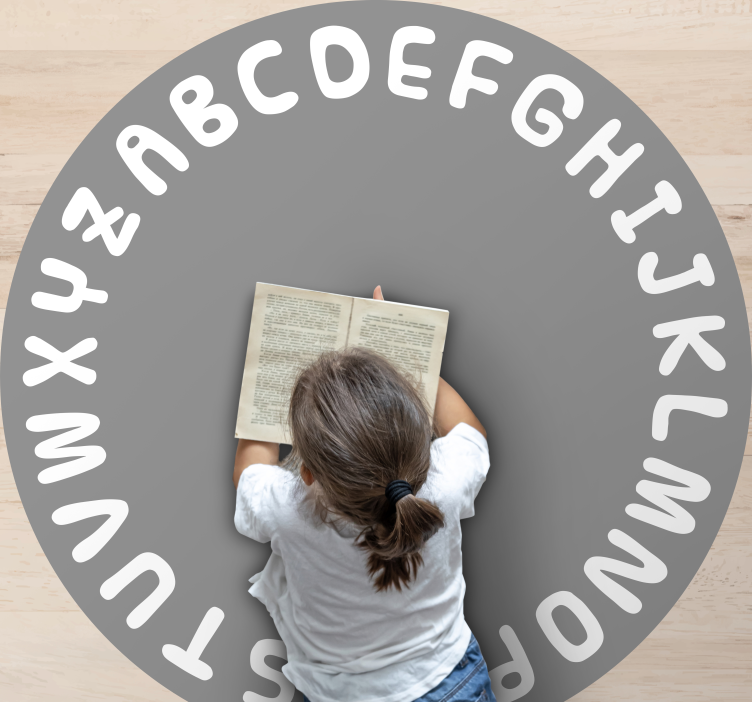 乙烯基字母地毯 字母圈 - TenStickers