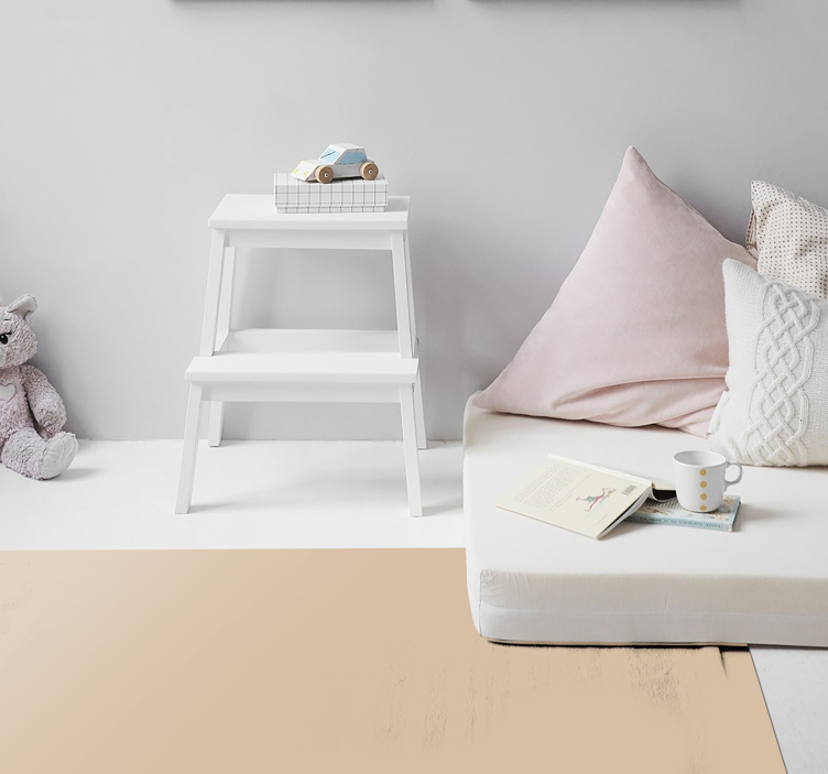 乙烯基地毯米色中性色米色表面 - TenStickers