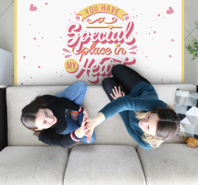 乙烯基地毯与心中独特的地方 - TenStickers