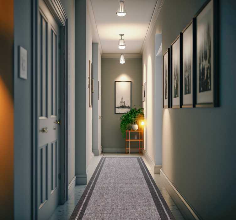 暗框设计现代地毯 - TenStickers