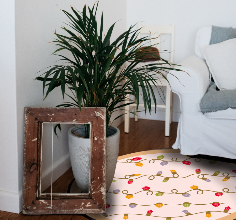 乙烯基地毯 节日花环 - TenStickers